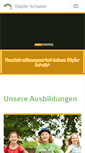 Mobile Screenshot of doepfer-schulen.de